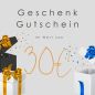 Preview: Geschenk Gutschein im Wert von 30€